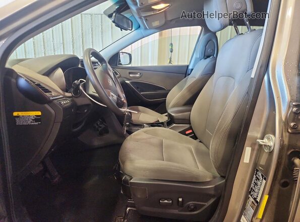 5XYZUDLBXHG416983 2017 HYUNDAI SANTA Gray 