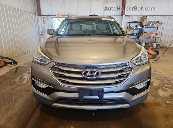 5XYZUDLBXHG416983 2017 HYUNDAI SANTA Gray 