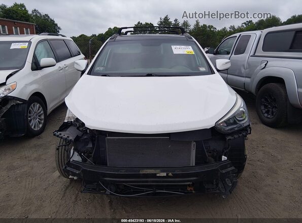 5XYZUDLBXHG460806 2017 HYUNDAI SANTA FE SPORT Белый Вид задней части салона