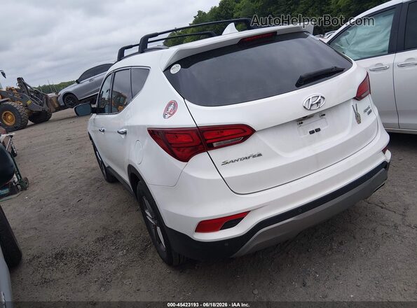 5XYZUDLBXHG460806 2017 HYUNDAI SANTA FE SPORT Белый Задняя левая четверть