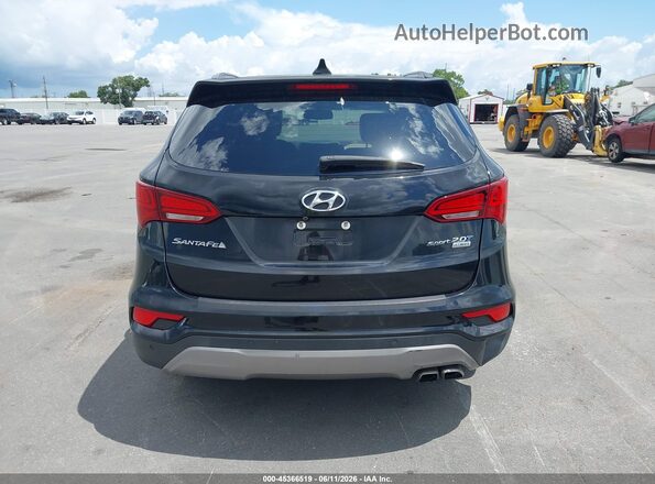 5XYZW4LA0HG460234 2017 HYUNDAI SANTA FE SPORT Black 