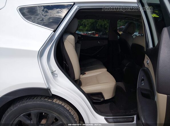 5XYZW4LA1HG434743 2017 HYUNDAI SANTA FE SPORT White Widok naklejki z numerem VIN
