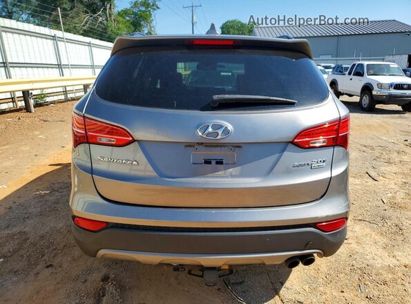 5XYZW4LA2GG348601 2016 HYUNDAI SANTA Gray Rear view