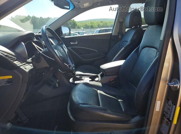 5XYZW4LA2GG348601 2016 HYUNDAI SANTA Gray Front interior view