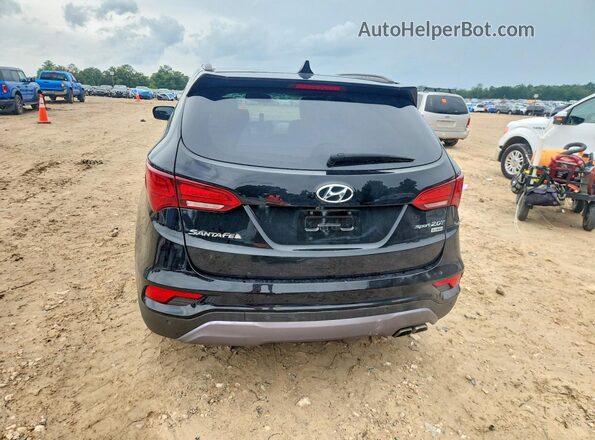 5XYZW4LA4HG385229 2017 HYUNDAI SANTA Черный 