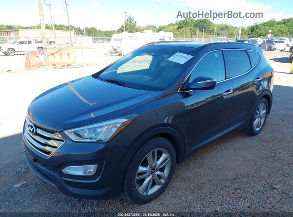 5XYZW4LA5GG368051 2016 HYUNDAI SANTA FE SPORT Gray Vista tres cuartos delantera izquierda