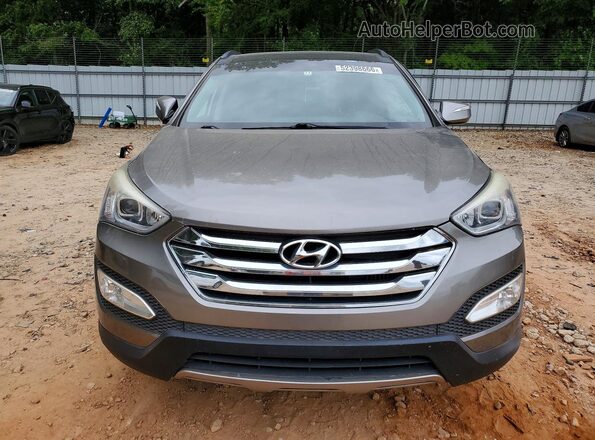 5XYZW4LA7GG362946 2016 HYUNDAI SANTA Gray Widok z przodu