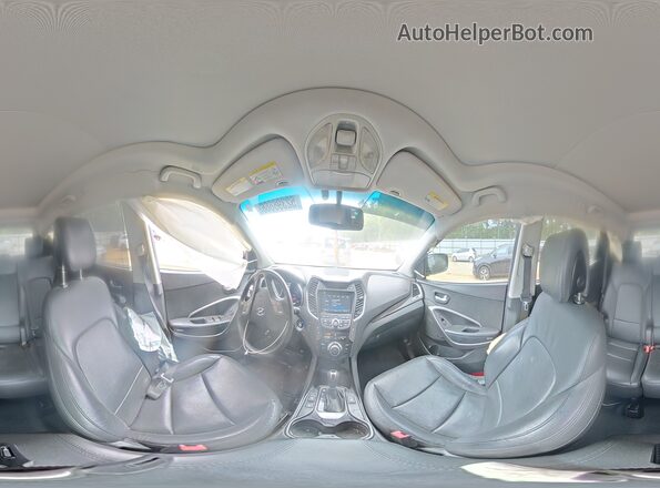 5XYZW4LA7GG362946 2016 HYUNDAI SANTA Gray Widok wnętrza 360 stopni