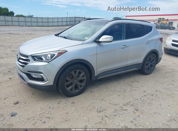 5XYZW4LA8HG418488 2017 HYUNDAI SANTA FE SPORT Silver 