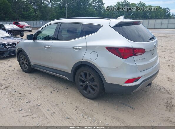 5XYZW4LA8HG418488 2017 HYUNDAI SANTA FE SPORT Silver 