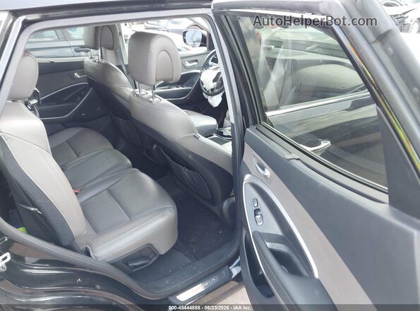 5XYZW4LAXGG309285 2016 HYUNDAI SANTA FE SPORT Black VIN sticker view