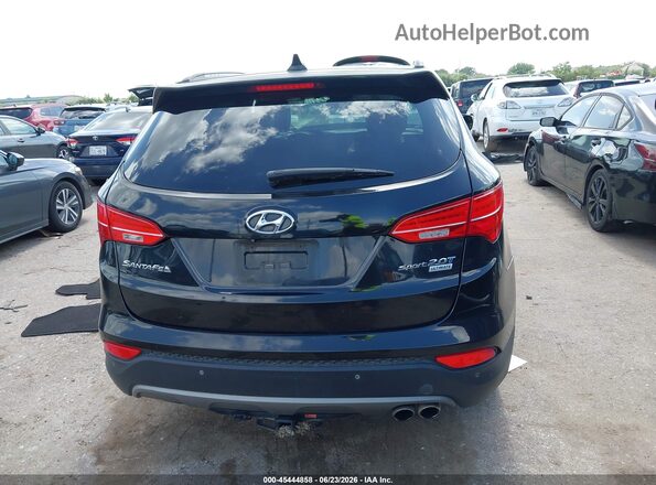 5XYZW4LAXGG309285 2016 HYUNDAI SANTA FE SPORT Black 