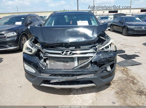 5XYZW4LAXGG309285 2016 HYUNDAI SANTA FE SPORT Black Dashboard view