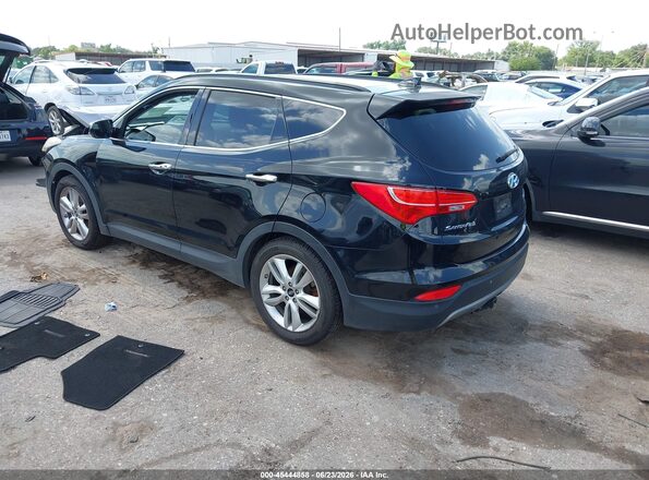 5XYZW4LAXGG309285 2016 HYUNDAI SANTA FE SPORT Black Rear left