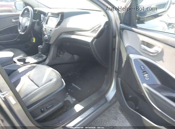 5XYZW4LAXHG488459 2017 HYUNDAI SANTA FE SPORT Gray Vista interior delantera