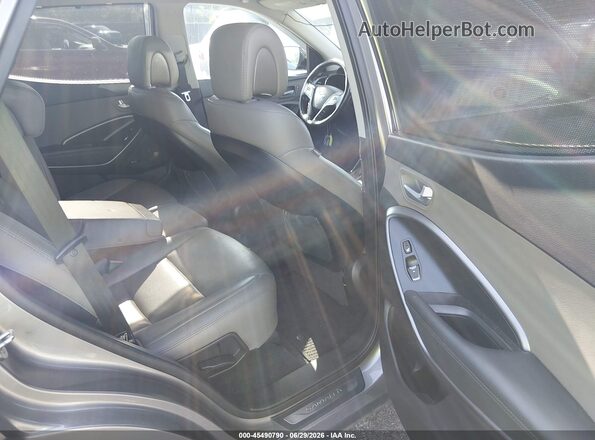 5XYZW4LAXHG488459 2017 HYUNDAI SANTA FE SPORT Gray Vista de la etiqueta del VIN