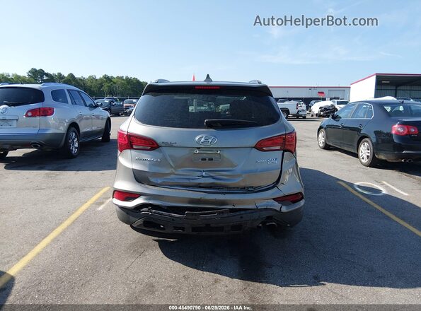 5XYZW4LAXHG488459 2017 HYUNDAI SANTA FE SPORT Gray 