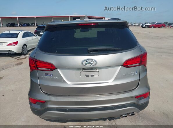 5XYZW4LAXHG494259 2017 HYUNDAI SANTA FE SPORT Gray 