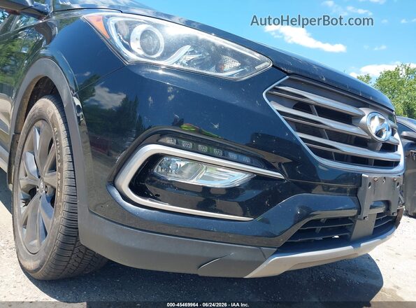 5XYZWDLA0JG505565 2018 HYUNDAI SANTA FE SPORT Black 