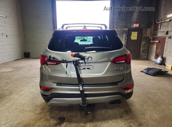5XYZWDLA0JG525170 2018 HYUNDAI SANTA Gray 