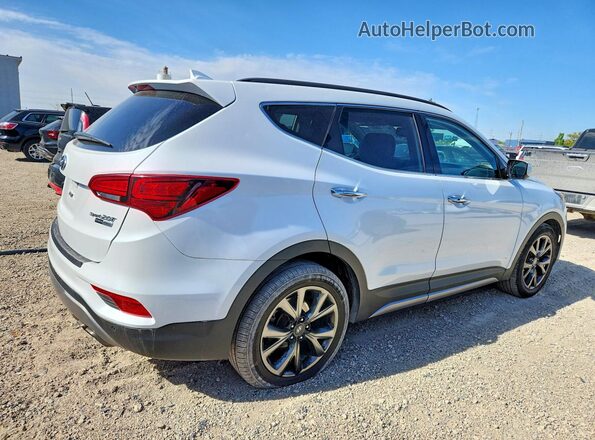 5XYZWDLA1HG485045 2017 HYUNDAI SANTA White 