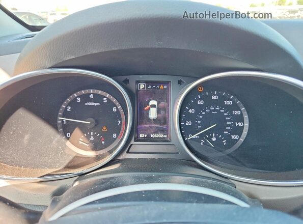 5XYZWDLA1HG485045 2017 HYUNDAI SANTA White 
