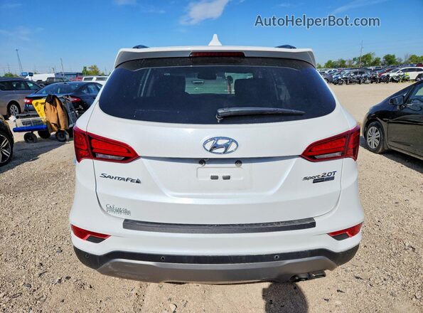 5XYZWDLA1HG485045 2017 HYUNDAI SANTA White 