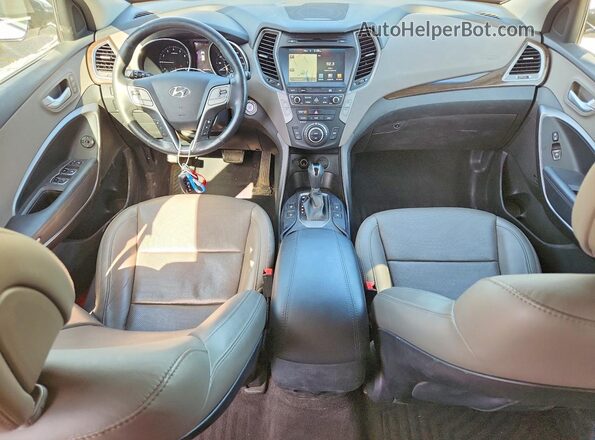 5XYZWDLA1HG485045 2017 HYUNDAI SANTA White 