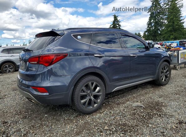 5XYZWDLA1HG498801 2017 HYUNDAI SANTA Charcoal უკანა მარჯვენა