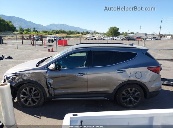 5XYZWDLA1JG529664 2018 HYUNDAI SANTA FE SPORT Серебряный Панорамный вид салона 360°