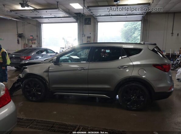 5XYZWDLA2HG437831 2017 HYUNDAI SANTA FE SPORT Gray სალონის 360-გრადუსიანი ხედი