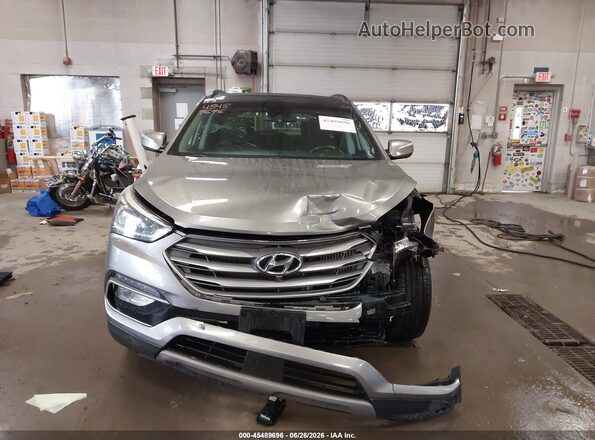 5XYZWDLA2HG437831 2017 HYUNDAI SANTA FE SPORT Gray ხელსაწყოთა პანელის ხედი