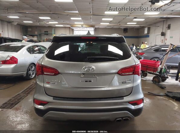 5XYZWDLA2HG437831 2017 HYUNDAI SANTA FE SPORT Gray 