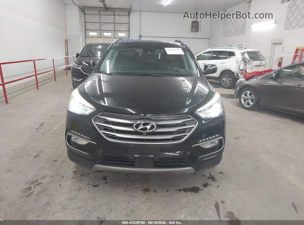 5XYZWDLA4HG485380 2017 HYUNDAI SANTA FE SPORT Black Вид щитка приладів