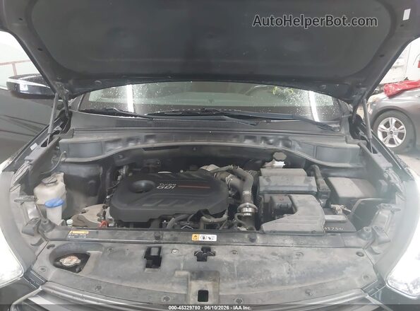 5XYZWDLA4HG485380 2017 HYUNDAI SANTA FE SPORT Black Вид ззаду