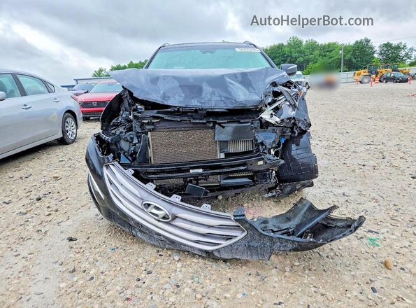 5XYZWDLA4JG554302 2018 HYUNDAI SANTA Черный Вид спереди