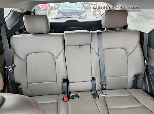 5XYZWDLA4JG554302 2018 HYUNDAI SANTA Черный Вид задних сидений