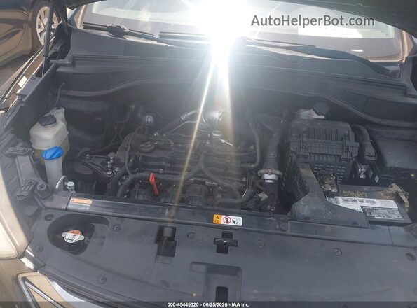 5XYZWDLA7GG320549 2016 HYUNDAI SANTA FE SPORT Black Rear view