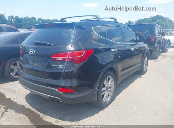 5XYZWDLA7GG320549 2016 HYUNDAI SANTA FE SPORT Black Rear right