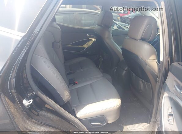 5XYZWDLA7GG320549 2016 HYUNDAI SANTA FE SPORT Black VIN sticker view