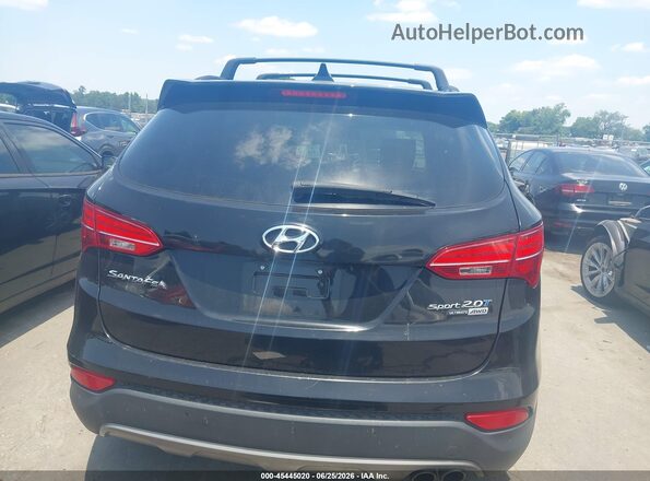 5XYZWDLA7GG320549 2016 HYUNDAI SANTA FE SPORT Black 