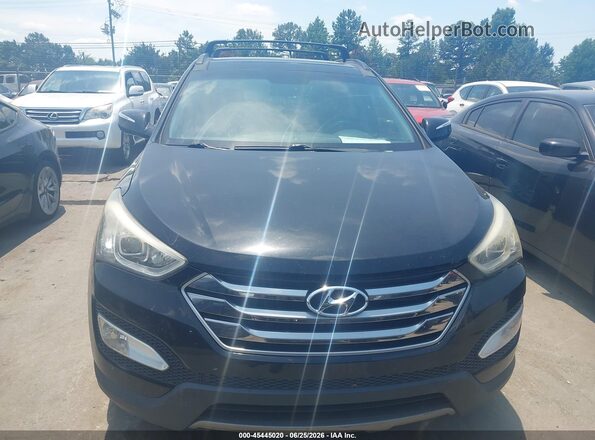 5XYZWDLA7GG320549 2016 HYUNDAI SANTA FE SPORT Black Dashboard view