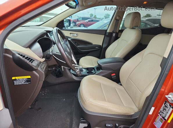 5XYZWDLA7HG479976 2017 HYUNDAI SANTA Orange 
