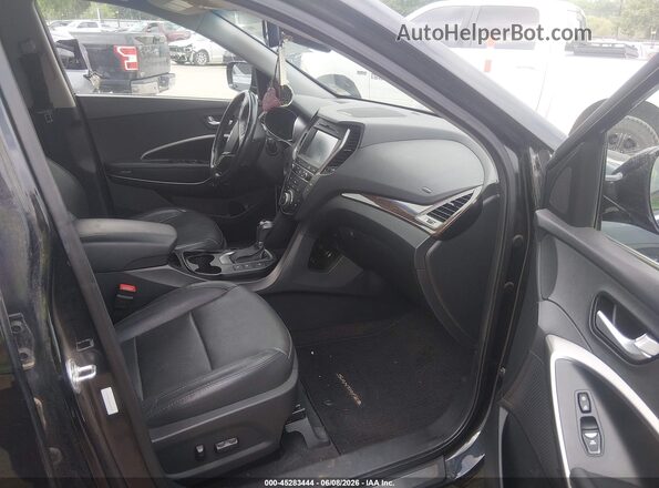 5XYZWDLA8HG408527 2017 HYUNDAI SANTA FE SPORT Черный Вид салона спереди