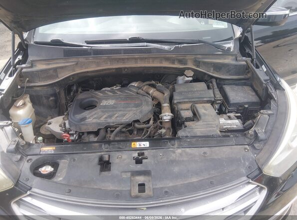 5XYZWDLA8HG408527 2017 HYUNDAI SANTA FE SPORT Черный Вид сзади