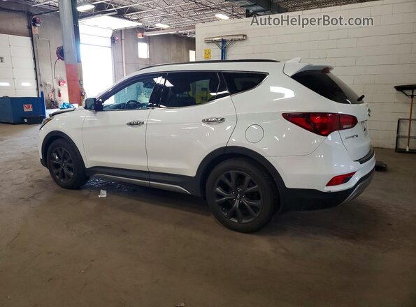 5XYZWDLAXHG427533 2017 HYUNDAI SANTA White Trasero izquierdo