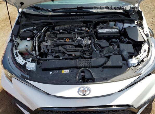 5YFB4MBE0NP105440 2022 TOYOTA COROLLA White Սալոնի հետևի տեսք
