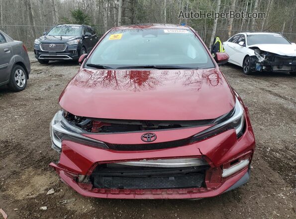 5YFB4MBE5PP149176 2023 TOYOTA COROLLA Red 