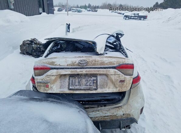 5YFB4MBE6RP196140 2024 TOYOTA COROLLA White Вид ззаду