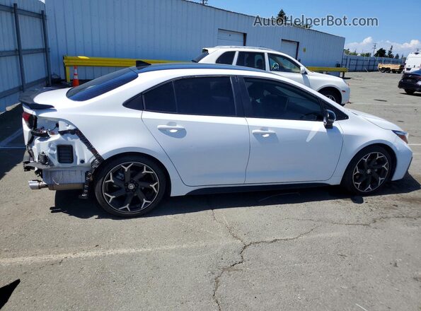 5YFB4MCE0SP219335 2025 TOYOTA COROLLA Белый Задняя правая четверть